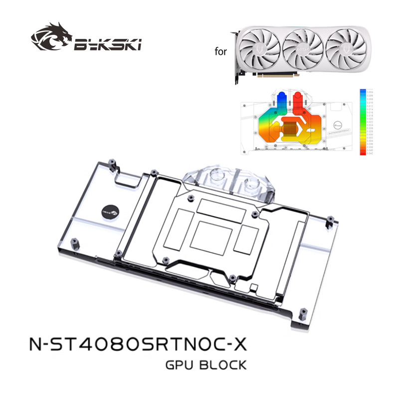 Bykski N-ST4080SRTNOC-X GPU Bl - đánh giá và giá Rtx 4080 Water Cooling Block