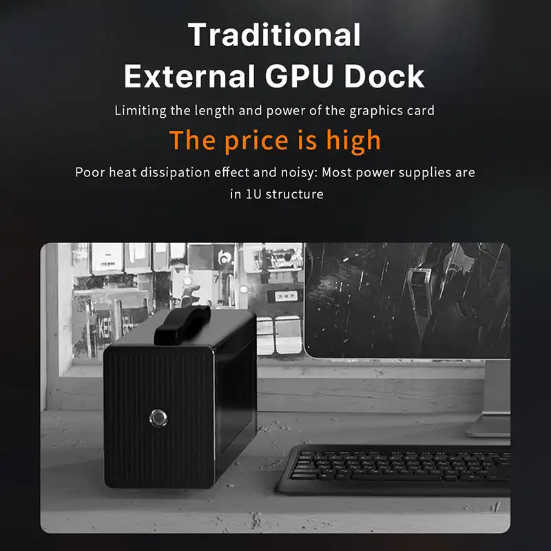 PELADN Link S-2 Graphics Card  - đánh giá và giá Oculink Gpu Dock Station