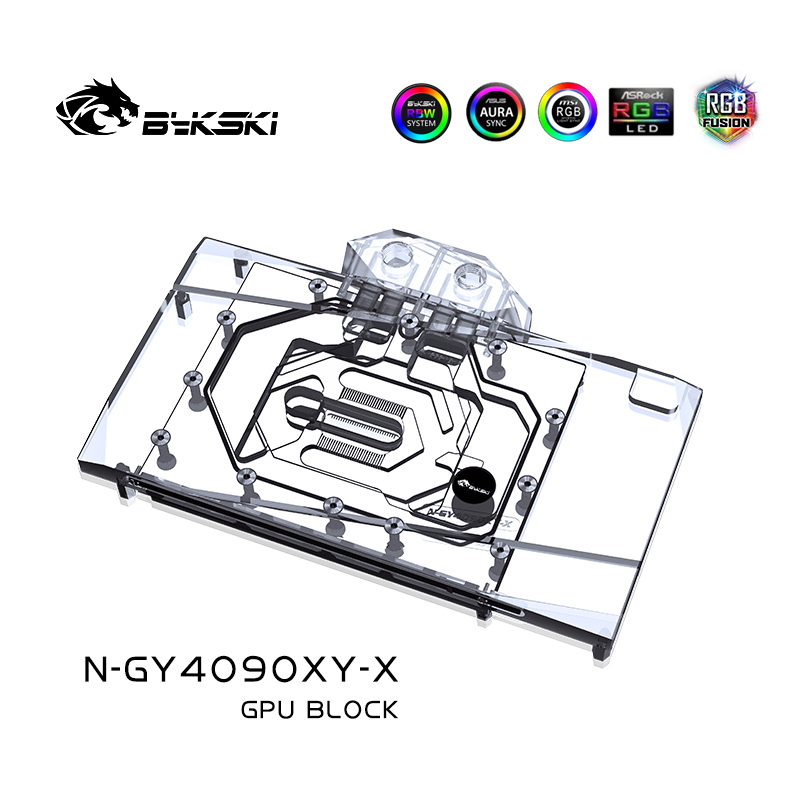 Bykski N-GY4090XY-X GPU Block  - đánh giá và giá Rtx 4090 Water Block Full Cover